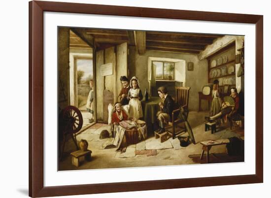 Horspittal for Woonded Solgers Home from Egipt-Charles Hunt-Framed Giclee Print