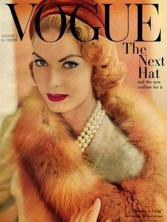 Vogue Cover - August 1957