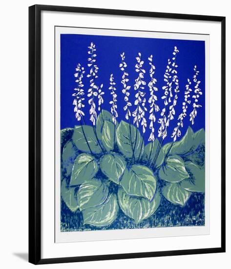 Horta Lilies-Janet Mustin-Framed Limited Edition