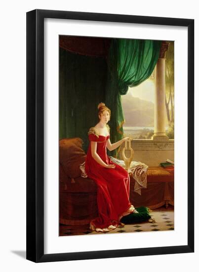 Hortense De Beauharnais (1783-1837)-Fleury Francois Richard-Framed Giclee Print