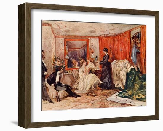 Hortense Schneider-Edmond Morin-Framed Giclee Print