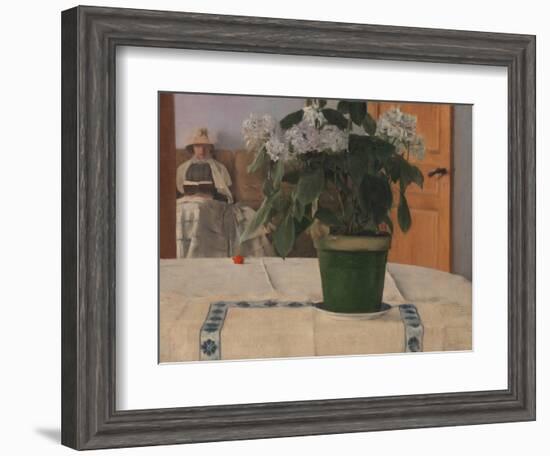 Hortensia, 1884-Fernand Khnopff-Framed Giclee Print