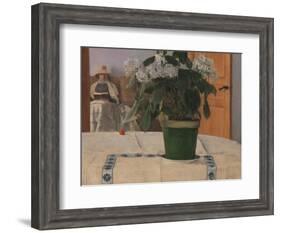 Hortensia, 1884-Fernand Khnopff-Framed Giclee Print