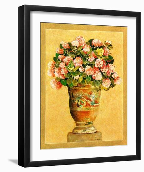 Hortensia Rose-Laurence David-Framed Art Print