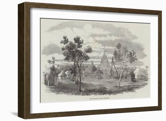 Horticultural Fete, at Colombo-null-Framed Giclee Print