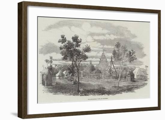 Horticultural Fete, at Colombo-null-Framed Giclee Print