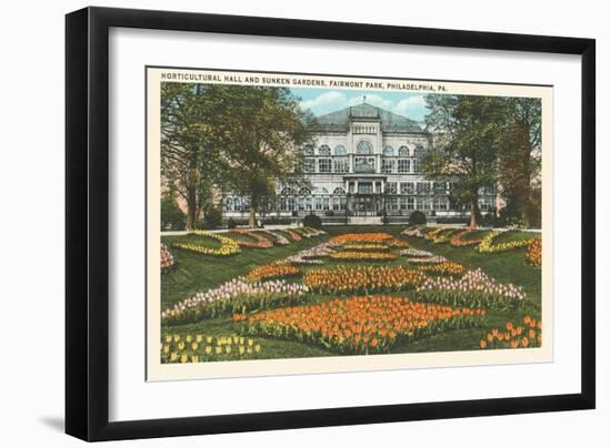 Horticultural Hall, Philadelphia, Pennsylvania-null-Framed Art Print