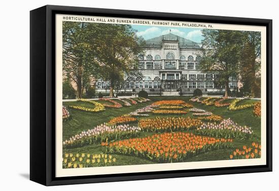 Horticultural Hall, Philadelphia, Pennsylvania-null-Framed Stretched Canvas