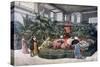 Horticulture Exposition, Cours La Reine, Paris, 1892-F Meaulle-Stretched Canvas
