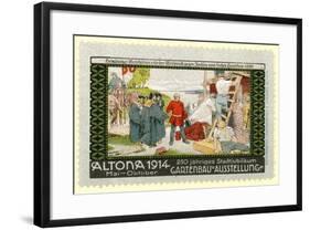 Horticulural Exhibition, Altona, Germany, 1914-null-Framed Giclee Print