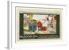 Horticulural Exhibition, Altona, Germany, 1914-null-Framed Giclee Print