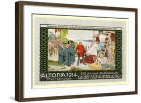 Horticulural Exhibition, Altona, Germany, 1914-null-Framed Giclee Print