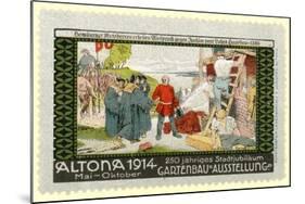 Horticulural Exhibition, Altona, Germany, 1914-null-Mounted Giclee Print