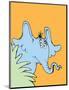 Horton Hears a Who (on orange)-Theodor (Dr. Seuss) Geisel-Mounted Art Print