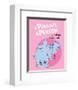 Horton Hears a Who (pink circle)-Theodor (Dr. Seuss) Geisel-Framed Art Print