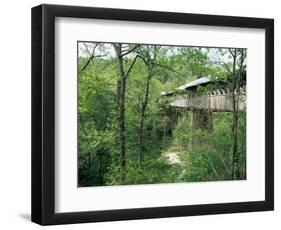 Horton Mill Covered Bridge, Alabama, USA-William Sutton-Framed Photographic Print