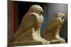 Horus in Form of Hawk, Stone Statues-null-Mounted Giclee Print