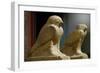 Horus in Form of Hawk, Stone Statues-null-Framed Giclee Print