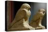 Horus in Form of Hawk, Stone Statues-null-Stretched Canvas