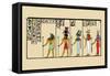 Horus, Ras, Isis and Ra-Ta-J. Gardner Wilkinson-Framed Stretched Canvas