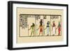 Horus, Ras, Isis and Ra-Ta-J. Gardner Wilkinson-Framed Art Print