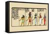 Horus, Ras, Isis and Ra-Ta-J. Gardner Wilkinson-Framed Stretched Canvas