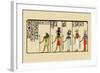 Horus, Ras, Isis and Ra-Ta-J. Gardner Wilkinson-Framed Art Print