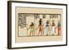 Horus, Ras, Isis and Ra-Ta-J. Gardner Wilkinson-Framed Art Print