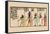 Horus, Ras, Isis and Ra-Ta-J. Gardner Wilkinson-Framed Stretched Canvas