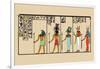 Horus, Ras, Isis and Ra-Ta-J. Gardner Wilkinson-Framed Art Print