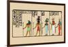 Horus, Ras, Isis and Ra-Ta-J. Gardner Wilkinson-Framed Art Print