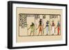 Horus, Ras, Isis and Ra-Ta-J. Gardner Wilkinson-Framed Art Print