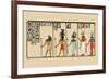 Horus, Ras, Isis and Ra-Ta-J. Gardner Wilkinson-Framed Art Print