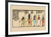 Horus, Ras, Isis and Ra-Ta-J. Gardner Wilkinson-Framed Art Print