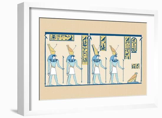 Horus-J. Gardner Wilkinson-Framed Art Print