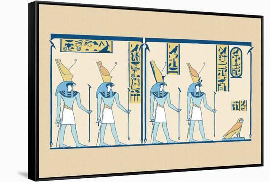 Horus-J. Gardner Wilkinson-Framed Stretched Canvas