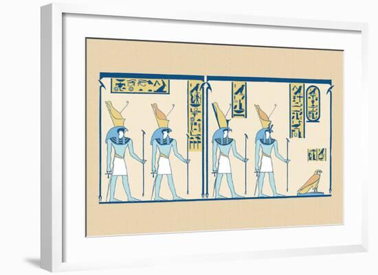 Horus-J. Gardner Wilkinson-Framed Art Print