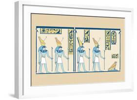 Horus-J. Gardner Wilkinson-Framed Art Print