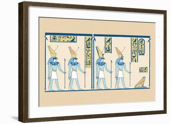 Horus-J. Gardner Wilkinson-Framed Art Print