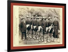 Hose Team. the Champion Chinese Hose Team of America-John C. H. Grabill-Framed Giclee Print