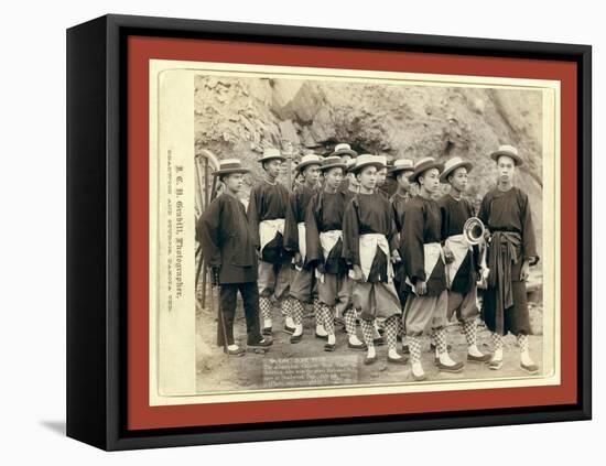 Hose Team. the Champion Chinese Hose Team of America-John C. H. Grabill-Framed Stretched Canvas