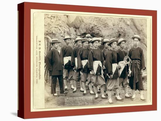 Hose Team. the Champion Chinese Hose Team of America-John C. H. Grabill-Stretched Canvas