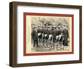 Hose Team. the Champion Chinese Hose Team of America-John C. H. Grabill-Framed Giclee Print