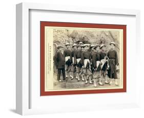 Hose Team. the Champion Chinese Hose Team of America-John C. H. Grabill-Framed Giclee Print