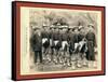 Hose Team. the Champion Chinese Hose Team of America-John C. H. Grabill-Framed Stretched Canvas