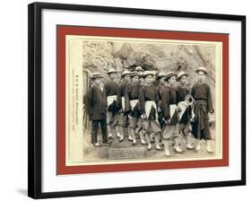 Hose Team. the Champion Chinese Hose Team of America-John C. H. Grabill-Framed Giclee Print