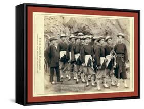 Hose Team. the Champion Chinese Hose Team of America-John C. H. Grabill-Framed Stretched Canvas