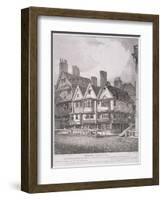 Hosier Lane, London, 1811-John Thomas Smith-Framed Giclee Print