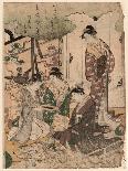 Japanese woman of 18th-Hosoda Eishi-Giclee Print