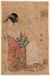 Japanese woman of 18th-Hosoda Eishi-Giclee Print